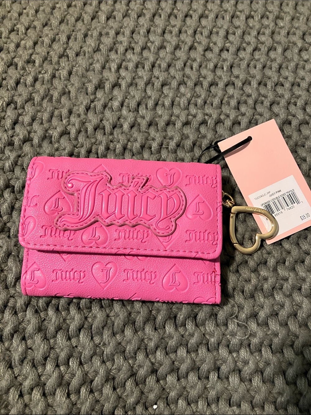 NWT Juicy Couture Pink Heart 🩷 Wallet